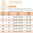 thumbnail image 6 of FITVALEN Women Butt Lifter Shapewear Body Shaper Hip Enhancer Control Panties Seamless Butt Lifter Boy Shorts 2-Pack, 6 of 6