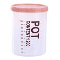 thumbnail image 1 of Airtight Plastic Jars, Storage Jars Stackable Design Rotatable Sealing Cover Plastic Material  For Restaurant Large Color Random, 1 of 8