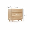 thumbnail image 4 of Plank+Beam Solid Wood Scandinavian 3-Drawer Dresser, Blonde, 4 of 12