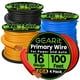 thumbnail image 1 of Wire GearIt calibre 16 (30,48 m cada uno, negro, rojo, azul y amarillo), 1 of 7