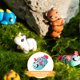 thumbnail image 3 of MONJITA Set de 50 figuras de animales mini impresas en 3D, 3 of 7