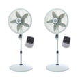 thumbnail image 1 of Ventilador de pedestal Lasko Elegance Performance de 18 pulgadas con mando a distancia, paquete de 2, 1 of 7