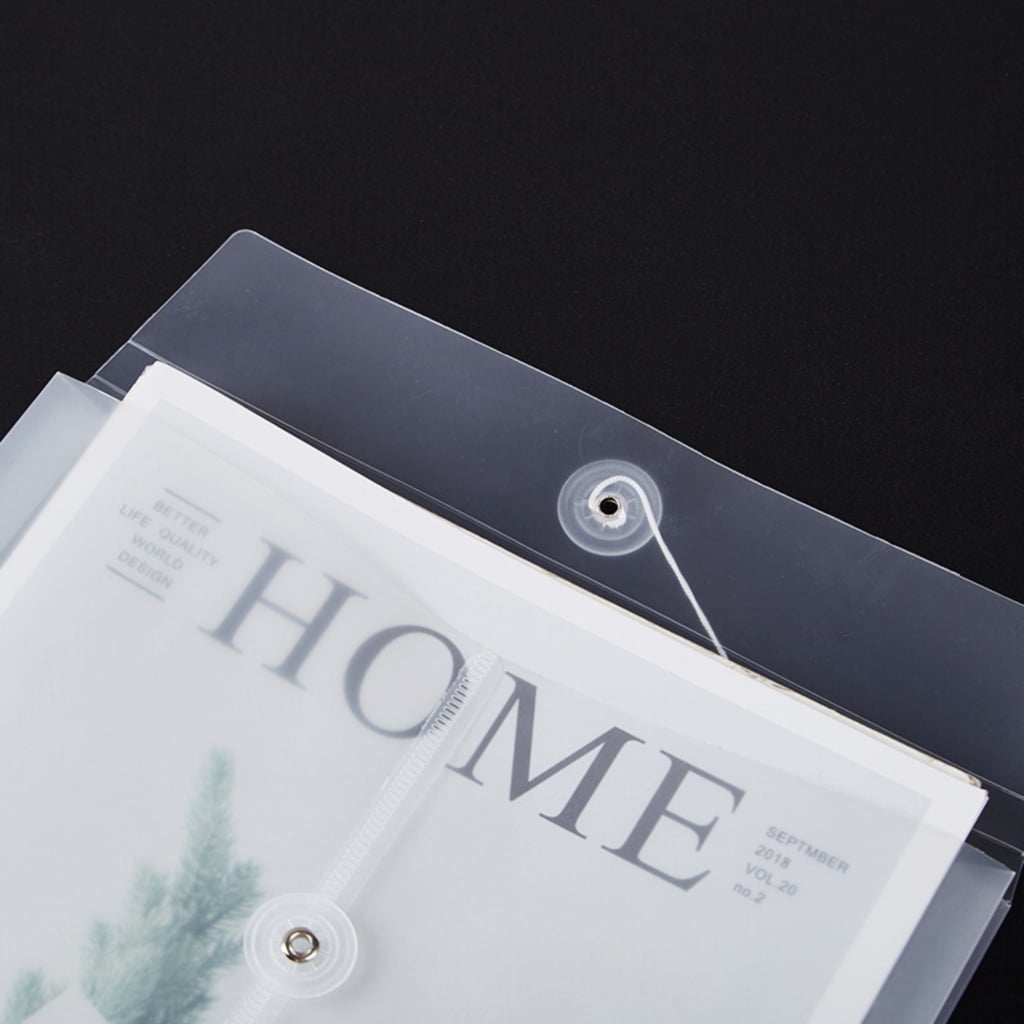 Letter Size File Wallet Waterproof File Envelopes Documents Bag