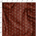 thumbnail image 3 of Soimoi Red polyester Crepe Fabric Arrow & Reindeer Kids Print Fabric by Yard 42 Inch Wide, 3 of 6