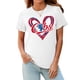 thumbnail image 2 of Camiseta Talovee Baseball para mujer Game Day, blanca, talla L, 2 of 4