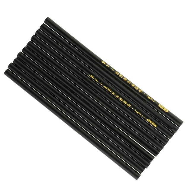 10 Pcs Erasing Fabrics Marking Pencil Labeling Pen Tailors Chalk Accessories for Black