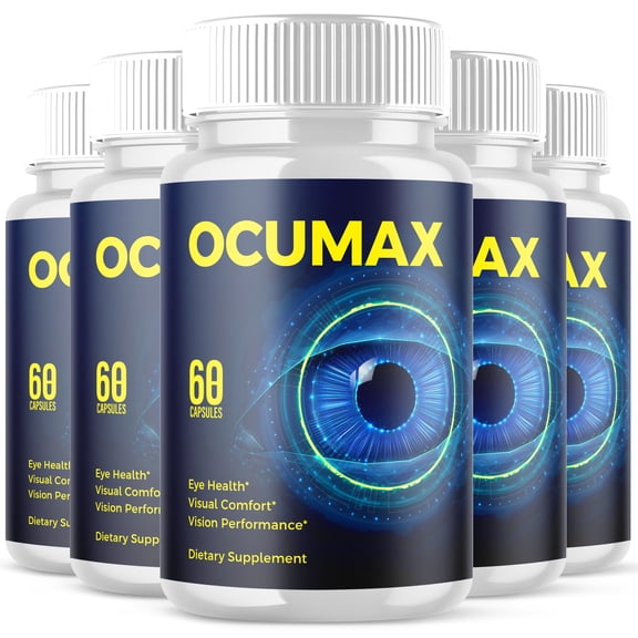 Ocumax Vision Care Pills Advanced Formula Eye Health Supplement Ocu Max 300 Capsules