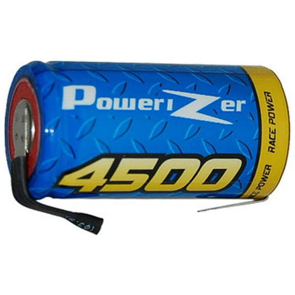 10-pack Sub C Powerizer NiMH Batteries with Tabs (4500 mAh)