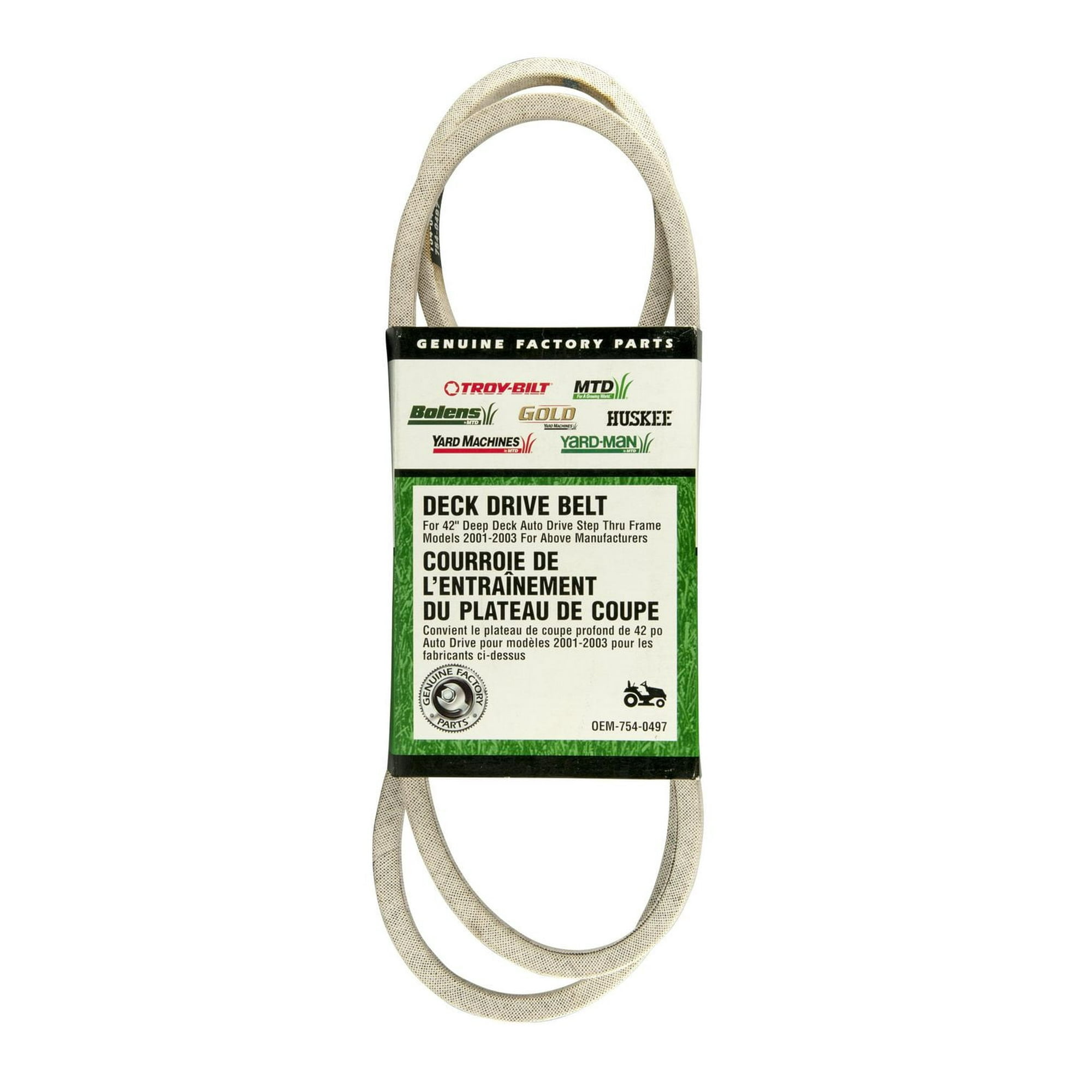 42-inch Lawn Tractor Deck Drive Belt