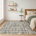 thumbnail image 6 of Addison Rugs Chantille Indoor/Outdoor Transitional Geometric Silver Machine Washable Rectangle Rug, 10' x 14', 6 of 8
