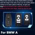 thumbnail image 2 of Zinc Alloy Key Fob Cover,Keychain,Full Protection Car Key Case for BMW 1 3 4 5 6 7 Series X1 X3 X4 M2 M3 M4 M5 M6 GT Smart Remote Keyless Keyshell, 2 of 7
