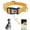 Yellow, variant on Smart QR Code Dog Collar-Nylon & Velvet Pet Collar with Unique ID Registration, Adjustable Plastic Buckle for Small Dogs (Red, S)