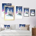 thumbnail image 4 of Designart Christmas Snowman With Cat Traditional Framed Wall Art, 4 of 4