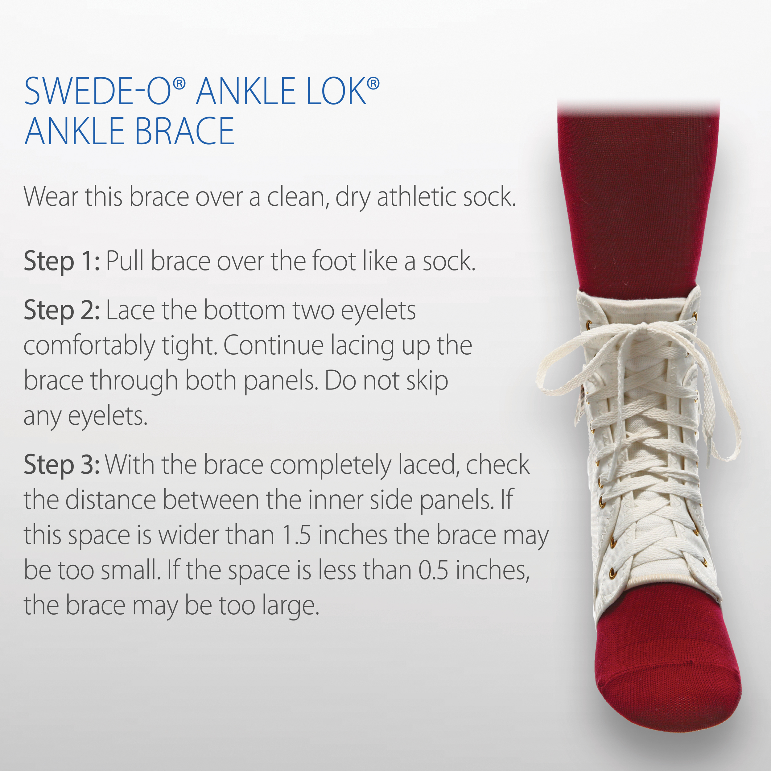 Swede-O Ankle Lok Brace