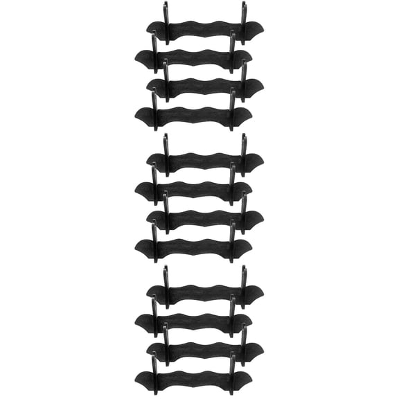 MLINS 12 Pcs  Freestanding Sword Holder Flute Stand Sword Display Holder Sword Display Stand Sword Shelf