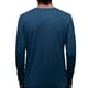 thumbnail image 2 of Playera Manga Larga Para Hombre De Algodón Pima y Tela Spandex Unbranded Co Long Sleeve Crew Neck Indigo L, 2 of 6
