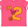 thumbnail image 4 of Inktastic Im Two Second Birthday Basketball Boys or Girls Toddler T-Shirt, 4 of 5