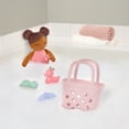 thumbnail image 3 of LullaBaby Bath Doll & Basket Plush Baby Doll & Bath Toys in Basket, 3 of 7
