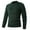 Green, variant on Men's Big and Tall Striped Elastic Knit Round Neck Loose Fit Sweater