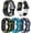 5ColorsB, variant on Double-Color Band Compatible for Fitbit Charge 6 Watch Sport Strap for Women Men Soft Silicone Breathable Wristband for Charge 6 Replacement Band