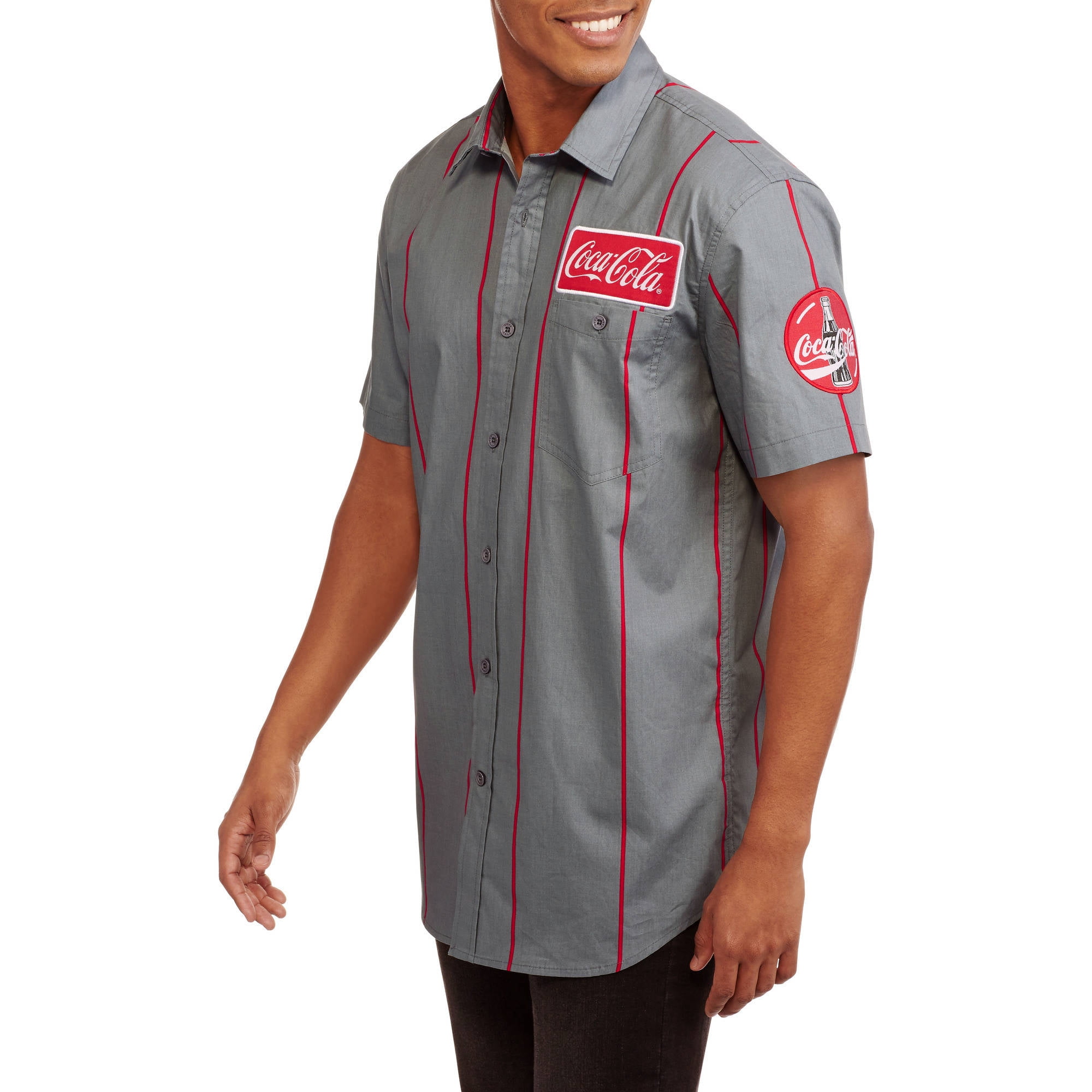 Coca-Cola Work Uniform Short Sleeve Shirt Coke 