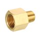 thumbnail image 4 of Adaptador reductor hexagonal de latón macho 1/8 NPT x hembra 1/4 NPT, paquete de 4, 4 of 5