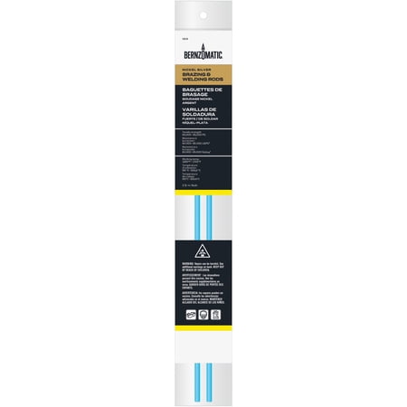 2 PK, Bernzomatic Nickel/Silver Welding and Brazing Rod (2-Pack)
