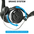 thumbnail image 4 of Uxcell Fishing Reel, Ultra Smooth Powerful Fishing Reels with Fishing Lines, Black, 4 of 6