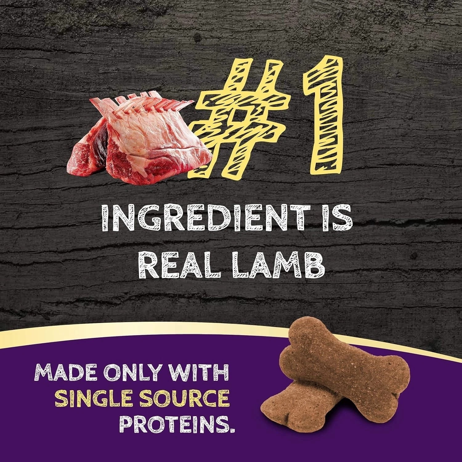 Zignature Limited Ingredient Ziggy Bar Dog Biscuits: 1 Turkey, 1 Lamb & 1 Trout