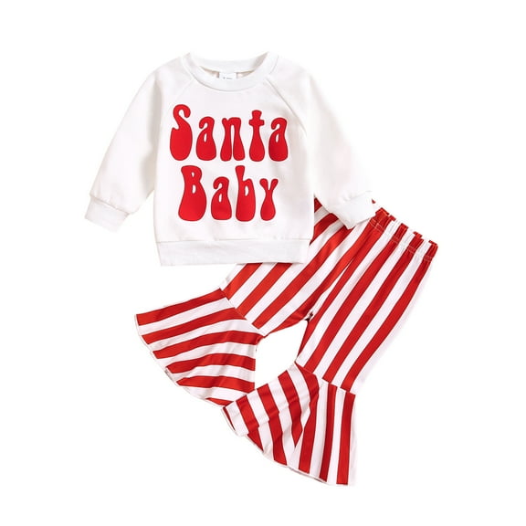 18 Doll Clothes Shorts Set First Christmas Baby Girl Outfit Outfit 5t Family Outfits Matching Set Toddler Girls Long Sleeve Christmas Letter Print Tops And Pants 2PCS Outfits White 3-6 Months