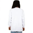thumbnail image 3 of Shaka Wear Men's Max Heavyweight Cotton Long Sleeve Crew Neck T-Shirt - White - XXL, 3 of 4