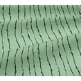 thumbnail image 6 of oneOone Viscose Jersey Mint Green Fabric Abstract Stripes Sewing Material Print Fabric By The Yard 60 Inch Wide, 6 of 7