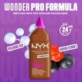 thumbnail image 5 of NYX Professional Makeup Make 'EM Wonder, 24H Soft Matte Foundation Makeup, WARM RICH 36, 5 of 15
