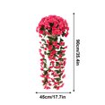thumbnail image 2 of Fake Outdoor Flowers Hanging Plant, Fake Flowers for Outdoors, Hanging Plants Hanging Faux Flowers, Cheap Artificial Flowers, 2 of 5
