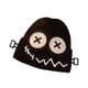 thumbnail image 4 of Gorro de punto de invierno, portátil, decorativo, elegante y holgado para mujer Negro, 4 of 7