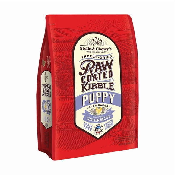 Stella & Chewy's, Dog Raw Coated Kibble, Cage-Free Chicken for Puppies