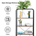 thumbnail image 3 of SogesPower 68in 4-Tier over The Toilet Storage Rack, Freestanding Bathroom Storage Shelf- Brown, 3 of 8