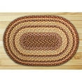 thumbnail image 1 of Earth Rugs 02-357 Tapis Ovale bourgogne-Gris-Crème, 1 of 1