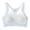 White, variant on Kids Cotton Bucket Hats with Cute Bear Ears Print Tie Bow Sun Protection Hat Summer Beach Hat for 1-3 Years
