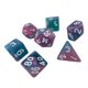 thumbnail image 4 of Juego de Dados poliédricos Zulema 7 piezas Estilo H acrílico, 4 of 7