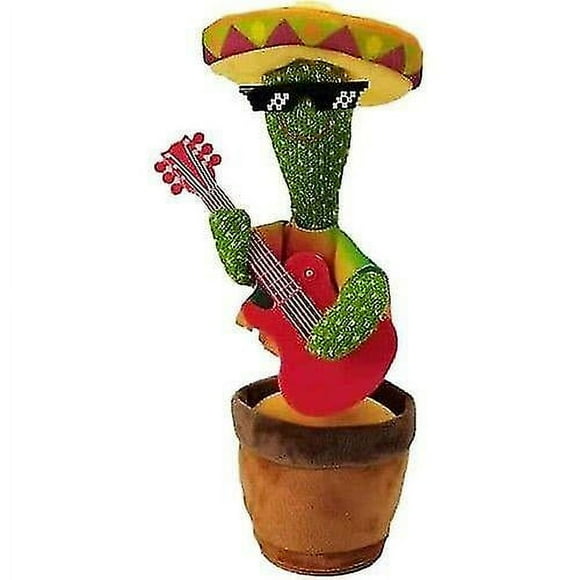 Pbd Repeating Cactus Toy With 120 Songs, Hawaii Cactus Parrot Plush Toy That Dances And Sings 32cm - Battery Powered 2023 2024 New 2023 2024 New-ZJKDGJKJ