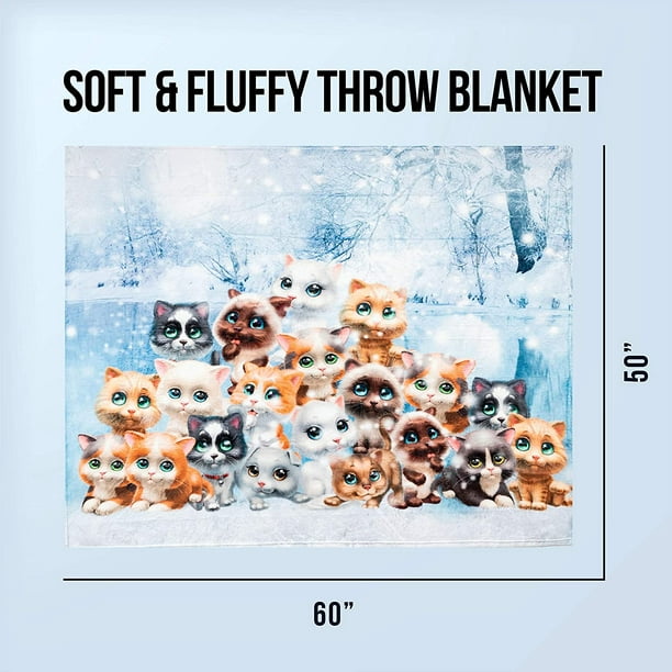 Cat Throw Blanket