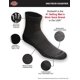 thumbnail image 2 of Calcetines Dickies Dri-Tech Moisture Control Quarter para hombre 6/12/18, 2 of 6