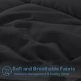 thumbnail image 3 of Comforter Duvet InsertDown Alternative Comforter Quilted with Corner Tabs for All SeasonLightweight Breathable Brushed Microfiber Machine Washable ( \uDx\uD, 3 of 7