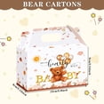 thumbnail image 2 of Caja de regalo con diseño de oso de peluche de 15 x 9 x 8 cm con asa, 4 unidades, 2 of 2