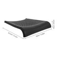 thumbnail image 2 of unbranded Repuesto Asiento De Plástico Para Con Pegboard Negro Para Comedor Oficina Y Restaurante, 2 of 8