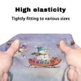 thumbnail image 7 of HELLHERO Snowman Rollator Seat Cover Walker Seat Cushion Cover for Elderly Adults Stretchable Material Comfortable for Elderly, 7 of 7