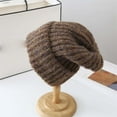 thumbnail image 2 of Diufon Unisex Knitted Warm Hat Winter Thickened Ear Covered Stretch Beanie Hats Outdoor Ski Cap for Women Men, 2 of 3