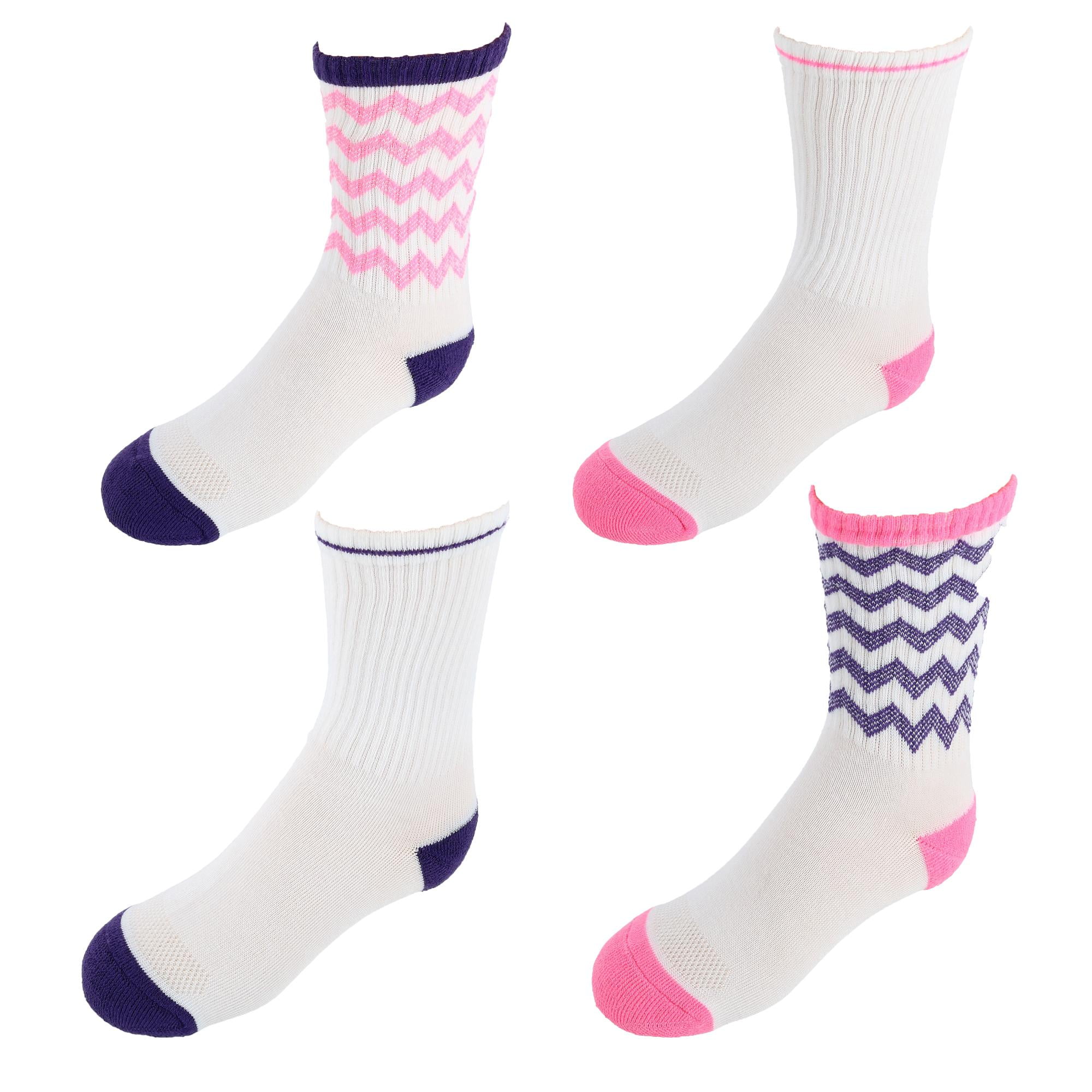 6 Pack Hanes Boys/' EZ Sort ComfortBlend Ankle Athletic Sport Low-Cut Socks