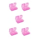 thumbnail image 2 of Ounissouiy Organizador de pastillas Mini Almacenamiento transparente Planificador semanal Cuidado de la salud Tableta Contenedor Dispensador a prueba de Rosado 5piezas Ounissouiy CBP192870, 2 of 6